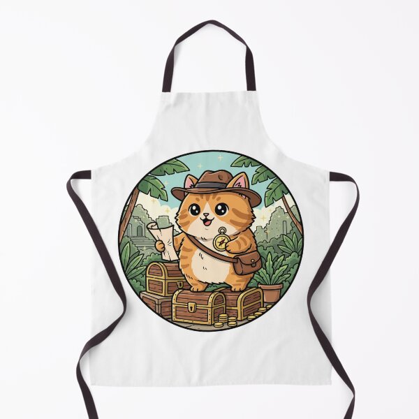 Item preview, Adventure Cat Jungle Treasure Explorer designed and sold by nilkbv.