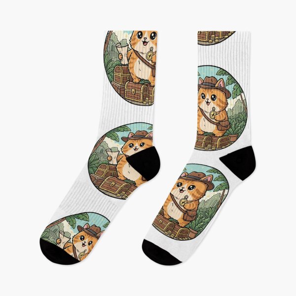 Item preview, Adventure Cat Jungle Treasure Explorer designed and sold by nilkbv.