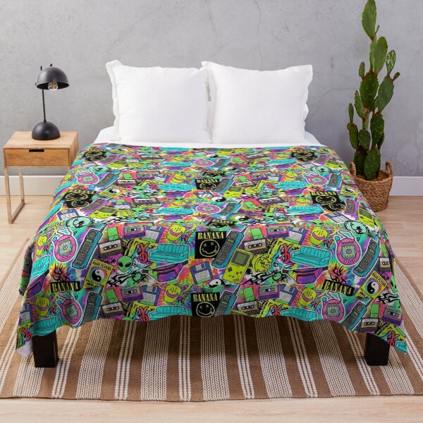 Item preview, 90s Mixed Retro Pattern designed and sold by HeyyItsNikki.