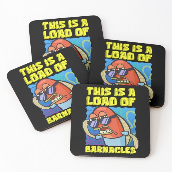 Item preview,  Mademark X Spongebob Squarepants - This Is A Load Of Barnacles Funny Spongebob Fish Joke  designed and sold by artmaniac90.