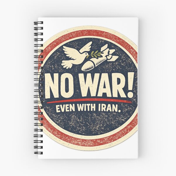 Item preview, No War With Iran designed and sold by M. K..