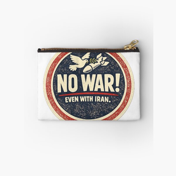 Item preview, No War With Iran designed and sold by M. K..