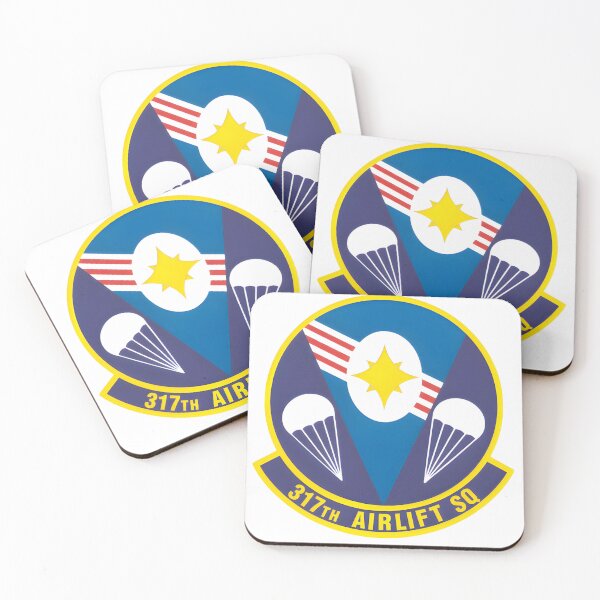Item preview, Official Emblem of the 317th Airlift Squadron (USAF) designed and sold by CharlieDesings.