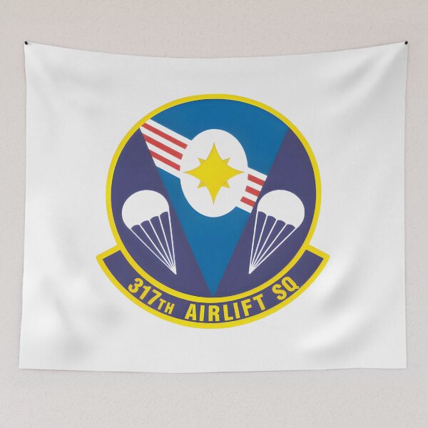 Item preview, Official Emblem of the 317th Airlift Squadron (USAF) designed and sold by CharlieDesings.