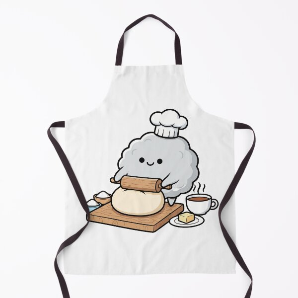 Item preview, Cute Flour Dough Ball Pastry Chef designed and sold by nilkbv.