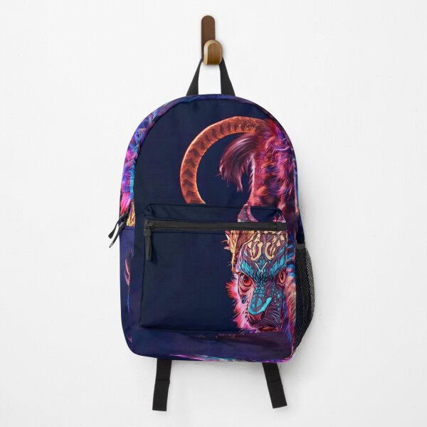 Item preview, Neon Mythical Beast – Cyber Fantasy Creature Illustration designed and sold by kaxymax.