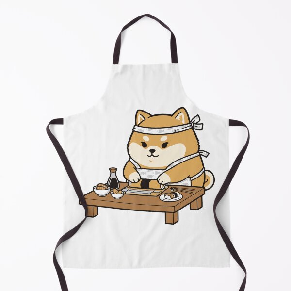 Item preview, Shiba Inu Sushi Master Chef designed and sold by nilkbv.