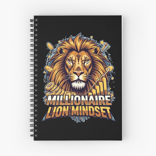 Item preview, Millionaire Lion Mindset designed and sold by KapiPrint.