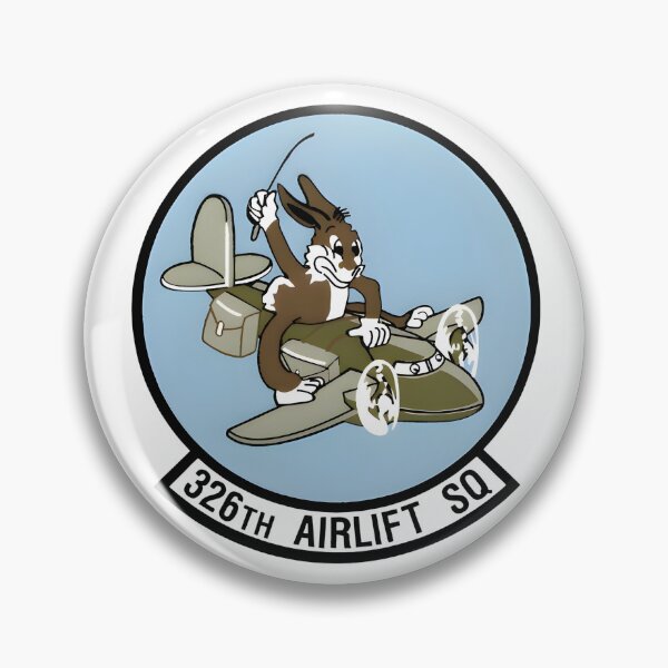 Item preview, Official Emblem of the 326th Airlift Squadron (USAF) designed and sold by CharlieDesings.