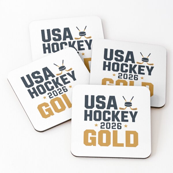Item preview, USA Hockey 2026 GOLD designed and sold by J-CCreations.