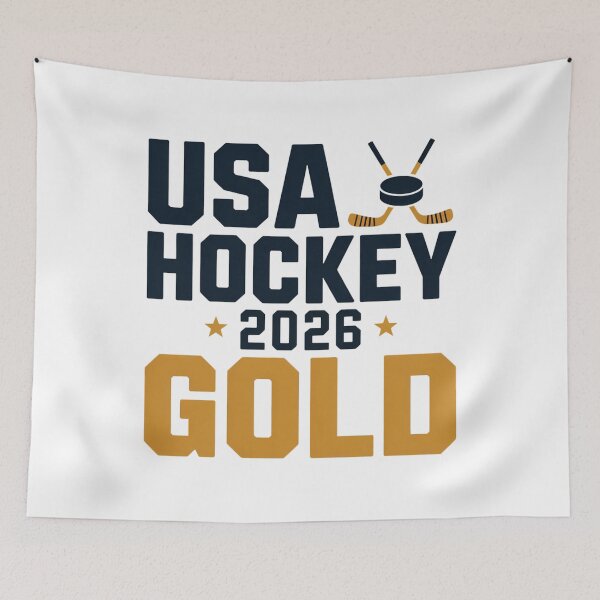 Item preview, USA Hockey 2026 GOLD designed and sold by J-CCreations.