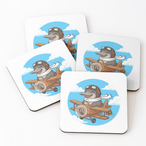 Item preview, Platypus Aviator Biplane Pilot designed and sold by nilkbv.