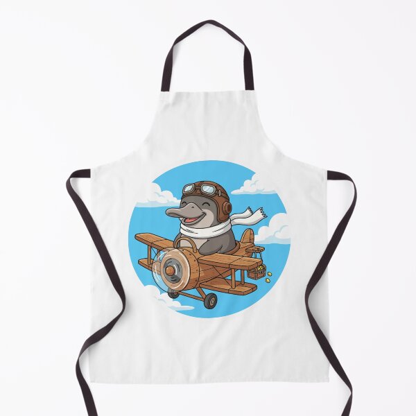 Item preview, Platypus Aviator Biplane Pilot designed and sold by nilkbv.