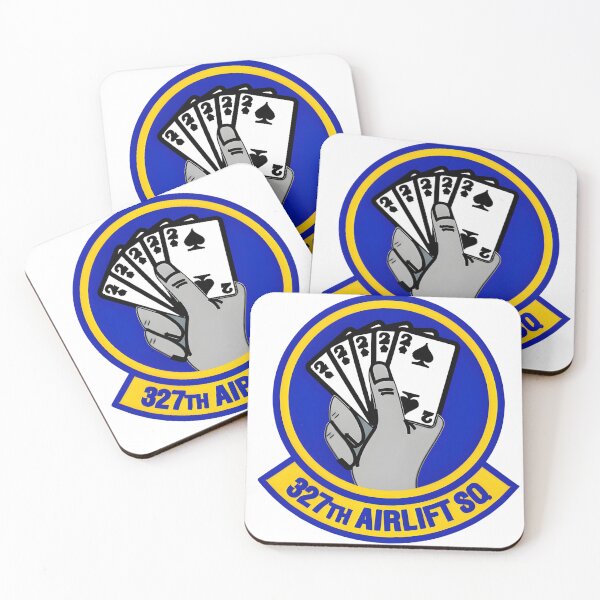 Item preview, 327th Airlift Squadron Military Patch Emblem designed and sold by CharlieDesings.