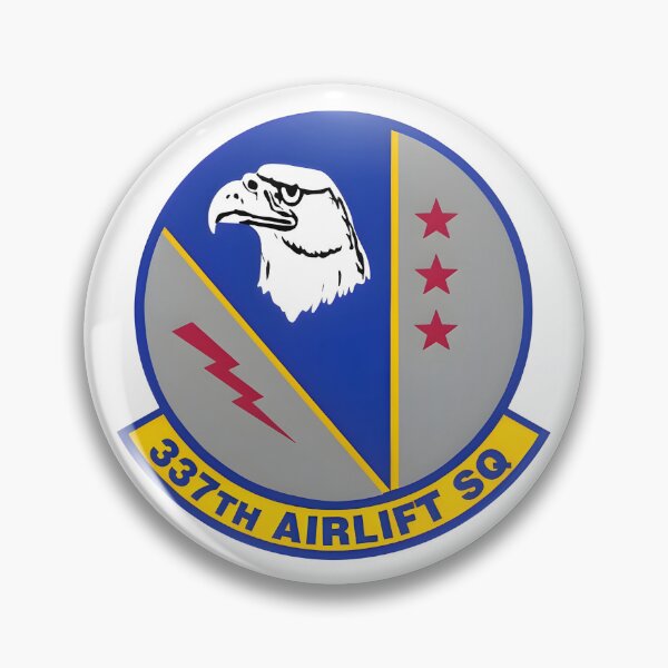 Item preview, Official Emblem of the 337th Airlift Squadron designed and sold by CharlieDesings.