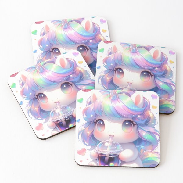 Item preview, Unicorn Boba Bliss Kawaii designed and sold by CoquetteLunaCo.