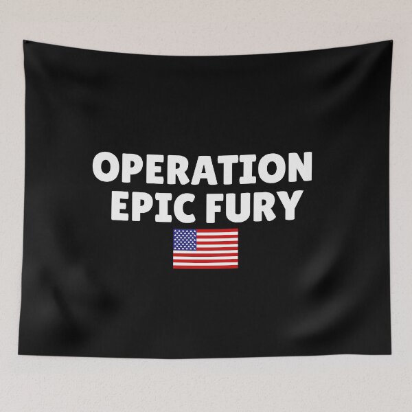 Item preview, Operation Epic Fury designed and sold by ANNINOART ⭐⭐⭐⭐⭐.