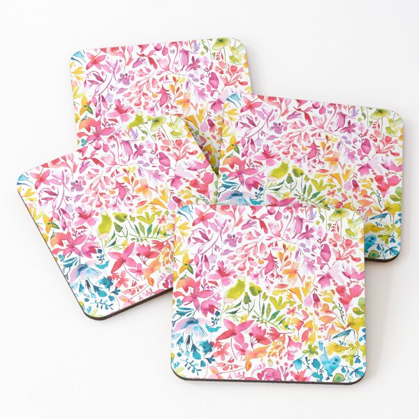 Item preview, Colorful flowers and plants ivy designed and sold by ninoladesign.