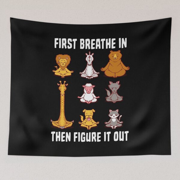 Item preview, Animals Breathe In Meditation by Tobe Fonseca designed and sold by Tobe Fonseca®.