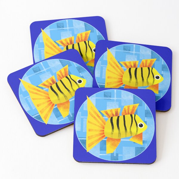 Item preview, Colourful Striped Fish  designed and sold by Andrew  Hitchen.