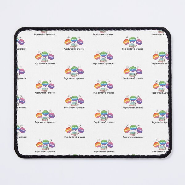 Item preview, Page-Turners & Pronouns – LGBTQ Pride Reading Aesthetic designed and sold by Pride_Prints.