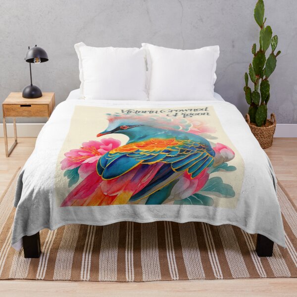 Item preview, Radiant Majesty: The Victoria Crowned Pigeon designed and sold by ForeverPrintsOK.