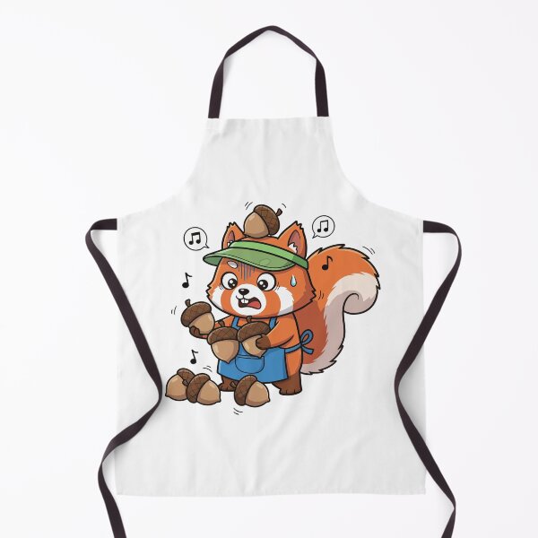Item preview, Stressed Squirrel Acorn Collector Funny Animal Art designed and sold by nilkbv.