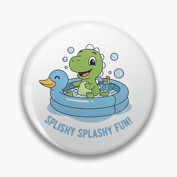 Item preview, Chhota Dino Splishy Splashy Fun – Cute Dinosaur Bath Time designed and sold by MeeraArts&Crafts.