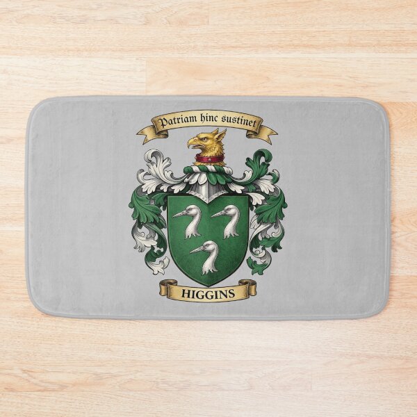 Item preview, The Higgins Family Coat of Arms designed and sold by BagTown Clans.
