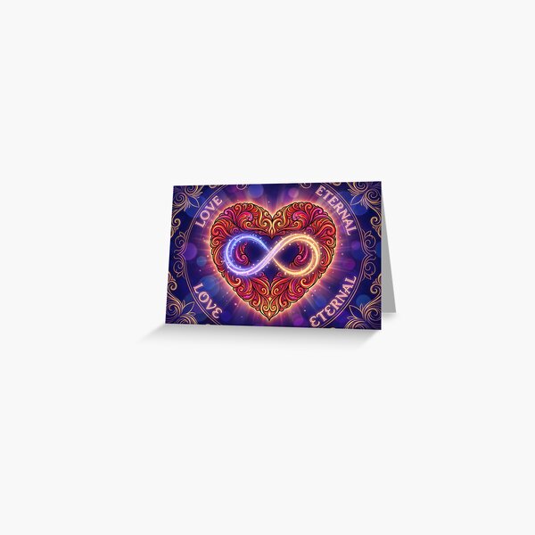 Eternal Love Meaning Greeting Cards for Sale | Redbubble