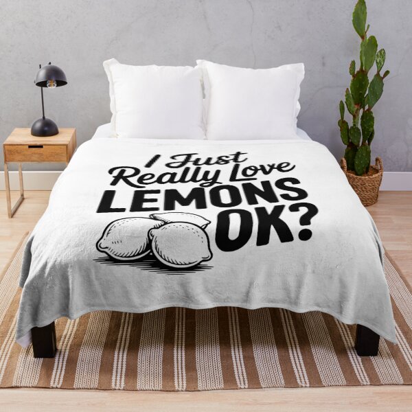Item preview, I Just Really Love Lemons Ok? designed and sold by Frank Ring.