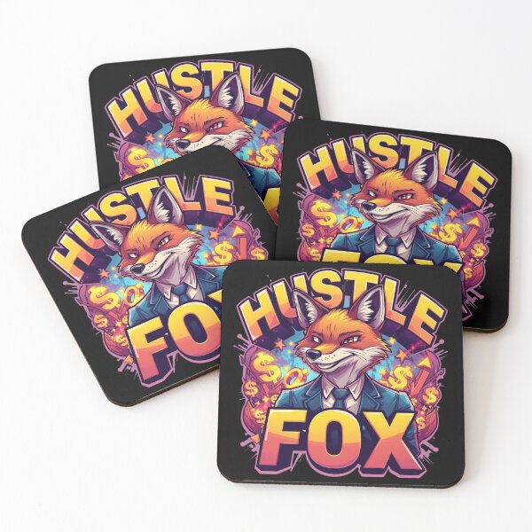 Item preview, Hustle Fox designed and sold by KapiPrint.