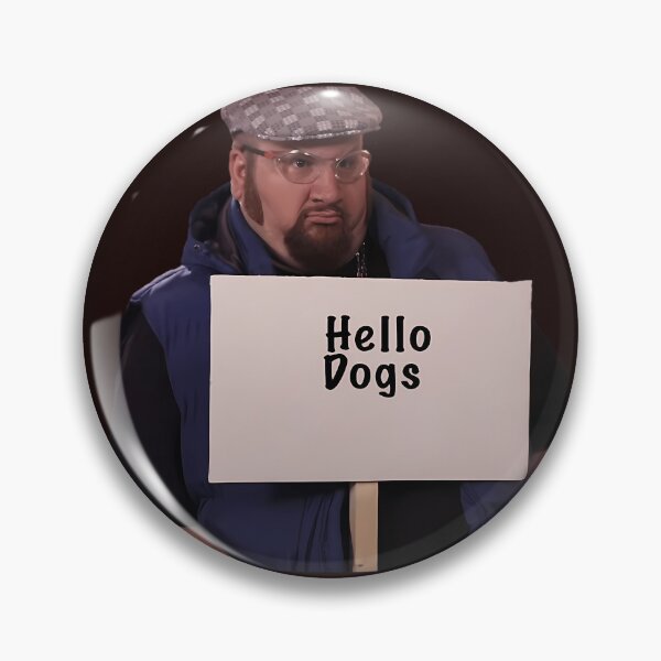 Item preview, Gustavo Hello Dogs designed and sold by cloudyspots.