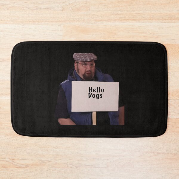 Item preview, Gustavo Hello Dogs designed and sold by cloudyspots.