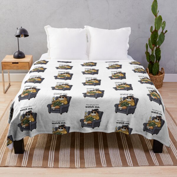 Item preview, They Said I Can’t Watch Me Cat Meme – Rich Cat Success Energy designed and sold by JaiSoftStudio.