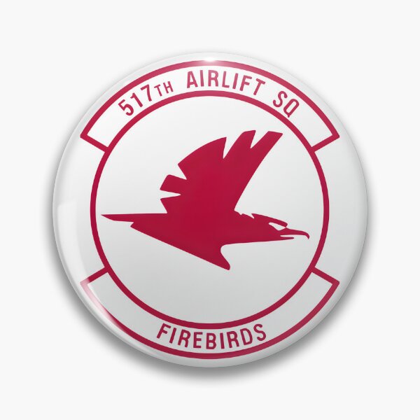 Artikelvorschau, Militäremblem des 517. Lufttransportgeschwaders Firebirds entworfen und verkauft von CharlieDesings.