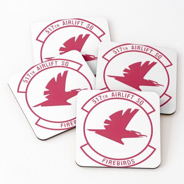Item preview, 517th Airlift Squadron Firebirds Military Emblem designed and sold by CharlieDesings.