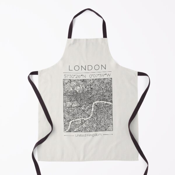Item preview, London Charcoal Minimalist City Map designed and sold by Design-It-Up.