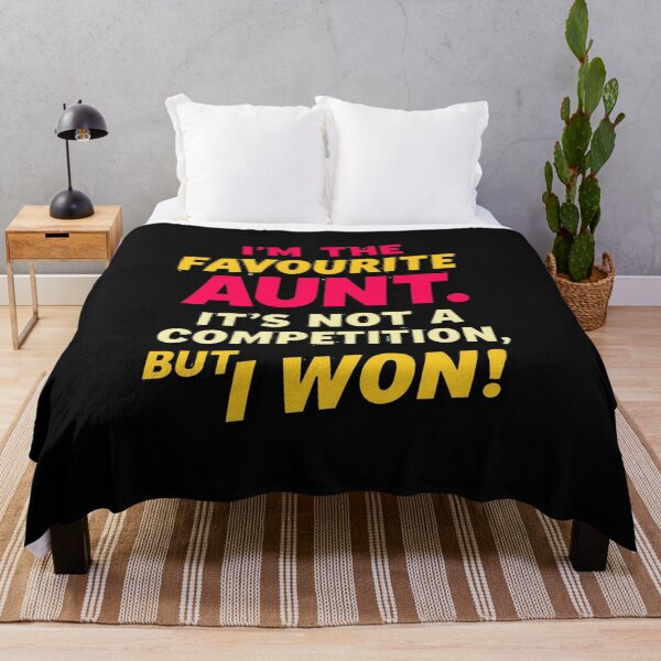 Item preview, Favorite Aunt Competition Winner Quote designed and sold by Zakrytos ★★★★★.