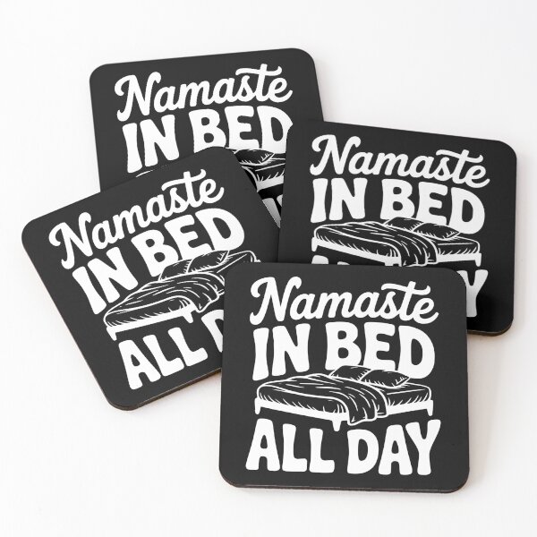 Item preview, Namaste in Bed All Day designed and sold by Frank Ring.