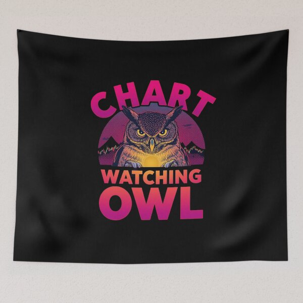 Item preview, Chart Watching Owl designed and sold by KapiPrint.