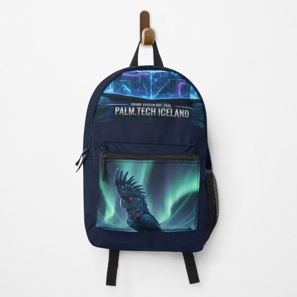 Item preview, Palm Tech Iceland - Cyberpunk Aurora Borealis & Glacial Tech Art designed and sold by codex antique.