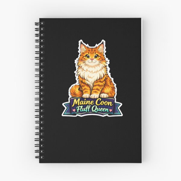 Item preview, Maine Coon Fluff Queen Cat Design designed and sold by sbachstroem.