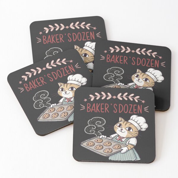 Item preview, Baker’s Dozen Cat – Fresh Out the Oven designed and sold by Artiviose.