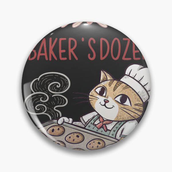 Item preview, Baker’s Dozen Cat – Fresh Out the Oven designed and sold by Artiviose.