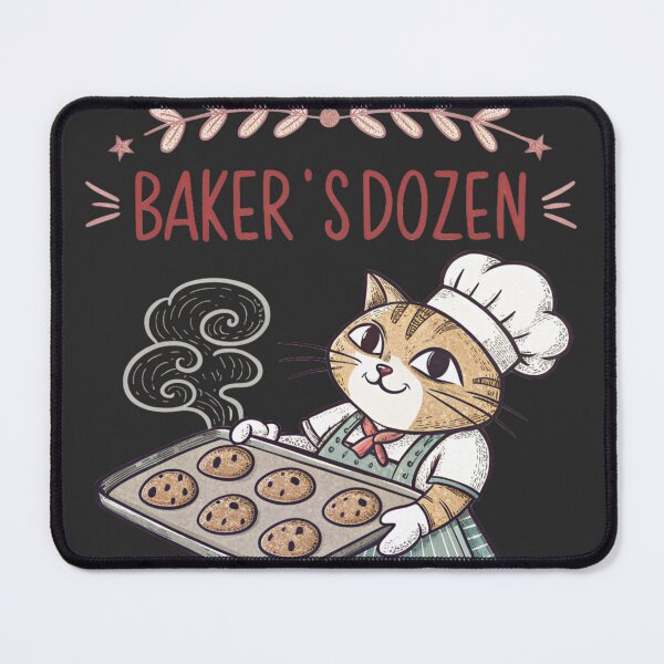 Item preview, Baker’s Dozen Cat – Fresh Out the Oven designed and sold by Artiviose.