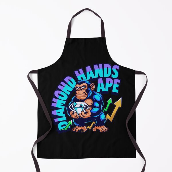 Item preview, Diamond Hands Ape designed and sold by KapiPrint.