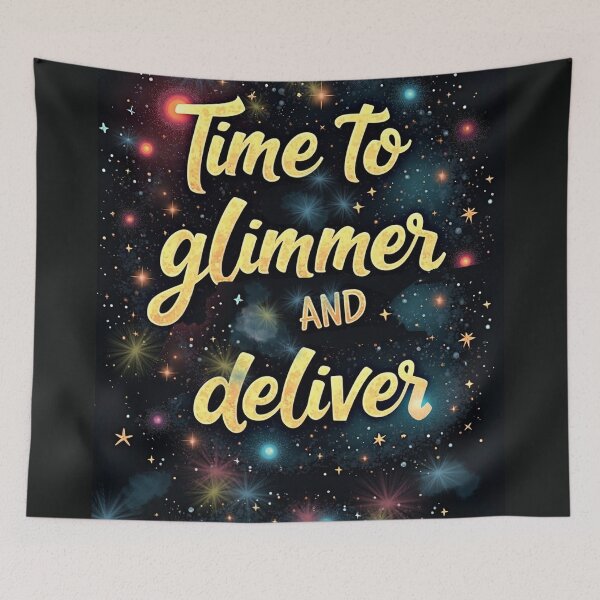 Item preview, Time to glimmer and deliver. designed and sold by Faerieglen.