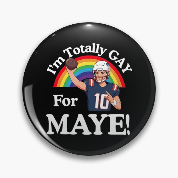 Item preview, Drake Maye Gay For Maye New England Football designed and sold by Tarunnagar2005.