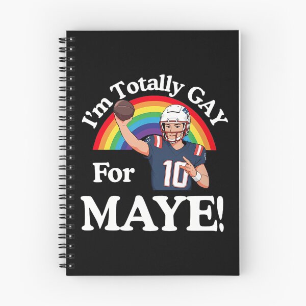 Item preview, Drake Maye Gay For Maye New England Football designed and sold by Tarunnagar2005.